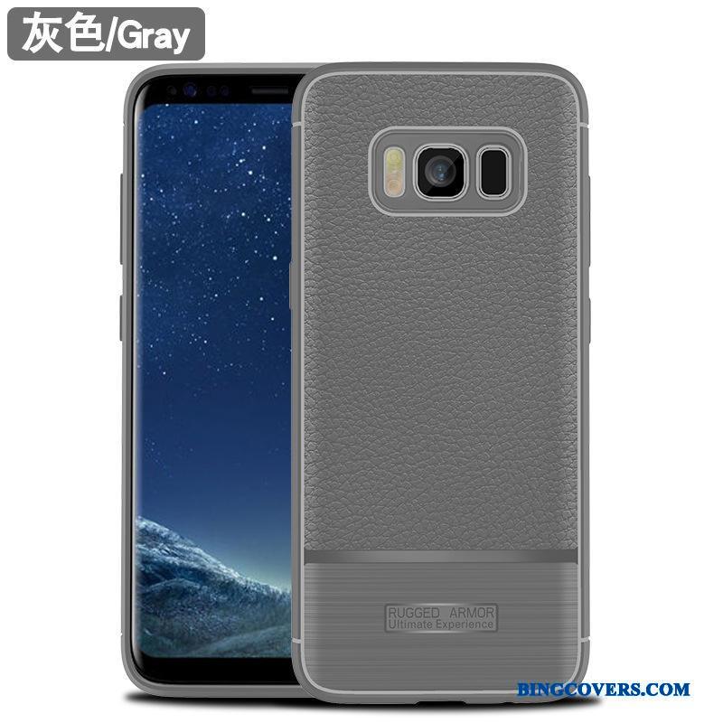 Samsung Galaxy S9+ Telefon Etui Beskyttelse Cover Alt Inklusive Silikone Anti-fald Grå