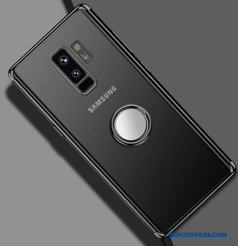Samsung Galaxy S9+ Telefon Etui Ring Support Lyse Beskyttelse Cover Magnetisk