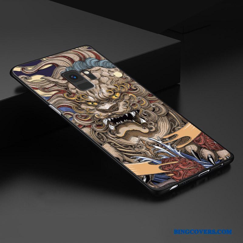 Samsung Galaxy S9 Tredimensionale Alt Inklusive Telefon Etui Kinesisk Stil Cover Anti-fald Tilpas