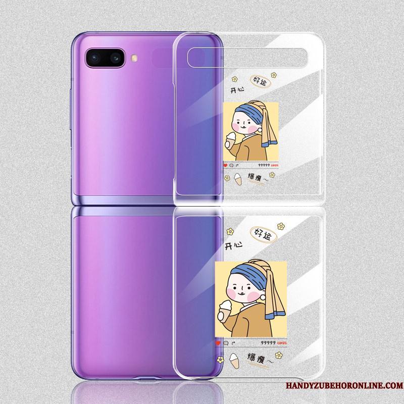 Samsung Z Flip Beskyttelse Telefon Etui Cover Stjerne Cartoon Trendy Elskeren