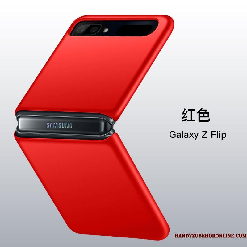 Samsung Z Flip Fold Anti-fald Alt Inklusive Lilla Grøn Stjerne Telefon Etui