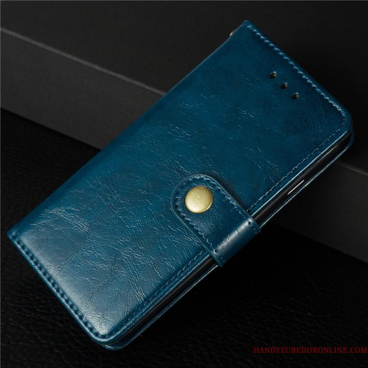 Sony Xperia 1 Folio Telefon Etui Beskyttelse Anti-fald Cover Guld Lædertaske