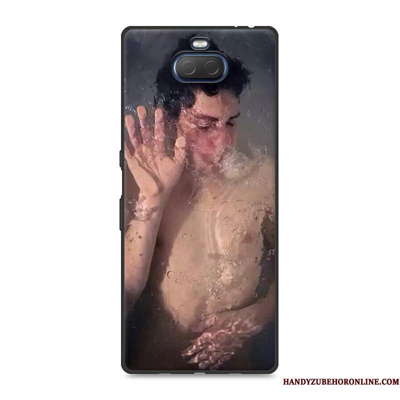 Sony Xperia 10 Anti-fald Af Personlighed Elskeren Blød Telefon Etui Beskyttelse Kreativ