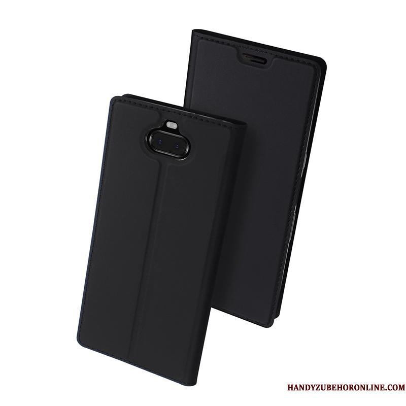 Sony Xperia 10 Plus Etui Mobiltelefon Alt Inklusive Cover Folio Lædertaske Business Beskyttelse