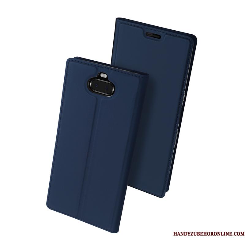 Sony Xperia 10 Plus Etui Mobiltelefon Alt Inklusive Cover Folio Lædertaske Business Beskyttelse