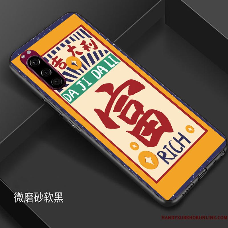 Sony Xperia 5 Gul Silikone Telefon Etui Af Personlighed Cover Alt Inklusive Ny