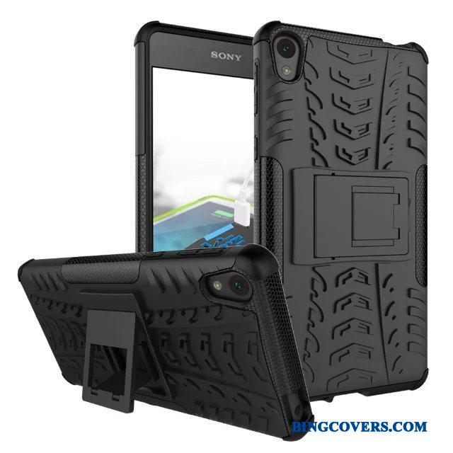 Sony Xperia E5 Mobiltelefon Support Tre Forsvar Telefon Etui Mønster Cover Beskyttelse
