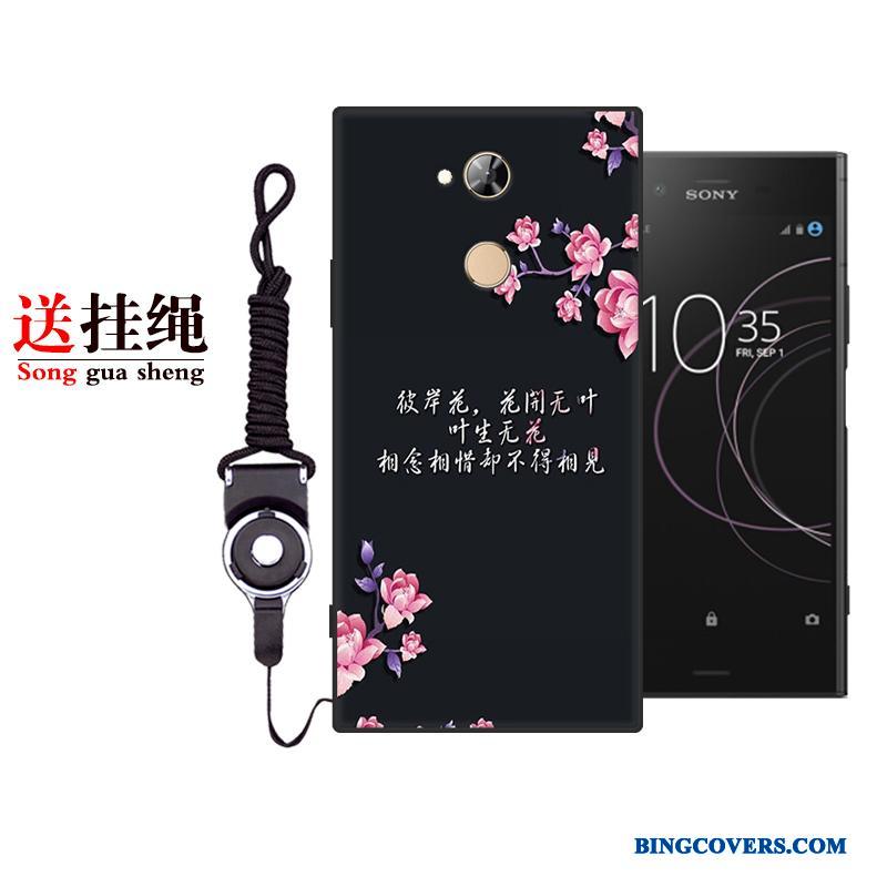 Sony Xperia L2 Trend Telefon Etui Cover Alt Inklusive Blå Silikone Cartoon