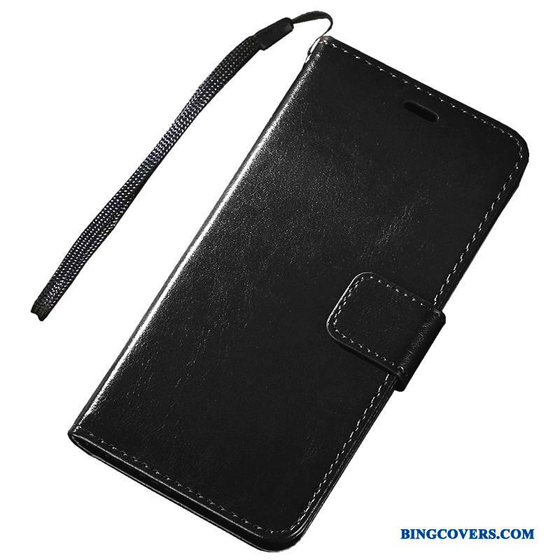 Sony Xperia Xa1 Cover Sort Folio Beskyttelse Lædertaske Telefon Etui Tegnebog