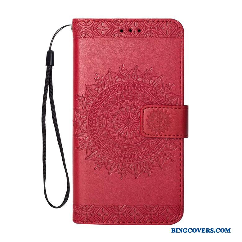 Sony Xperia Xa1 Ultra Folio Tegnebog Anti-fald Blå Telefon Etui Alt Inklusive Beskyttelse