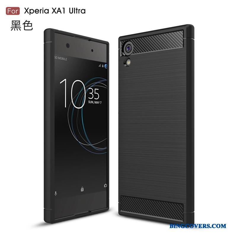 Sony Xperia Xa1 Ultra Silikone Beskyttelse Telefon Etui Anti-fald Cover Blød Stjerne