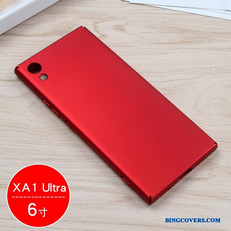 Sony Xperia Xa1 Ultra Sort Hængende Ornamenter Rød Telefon Etui Cover Beskyttelse