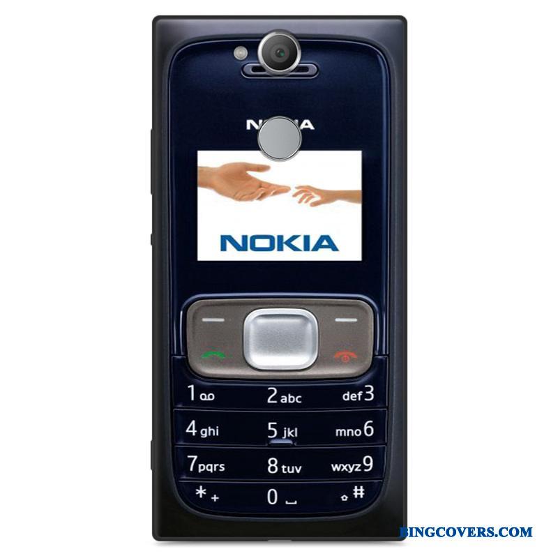 Sony Xperia Xa2 Blød Af Personlighed Trend Etui Telefon Hvid Nubuck