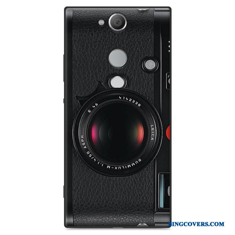 Sony Xperia Xa2 Blød Af Personlighed Trend Etui Telefon Hvid Nubuck