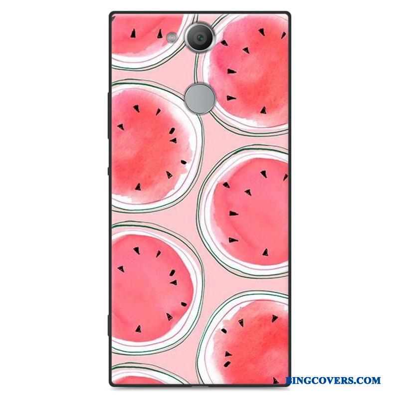 Sony Xperia Xa2 Smuk Cover Nubuck Alt Inklusive Silikone Telefon Etui Cartoon