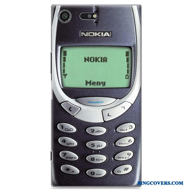 Sony Xperia Xz Premium Telefon Etui Malet Trend Vintage Anti-fald Kreativ Rød