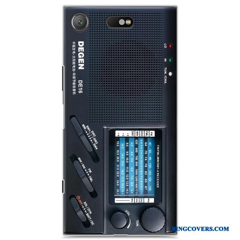 Sony Xperia Xz1 Compact Telefon Etui Kreativ Cover Trend Af Personlighed Gul Hård