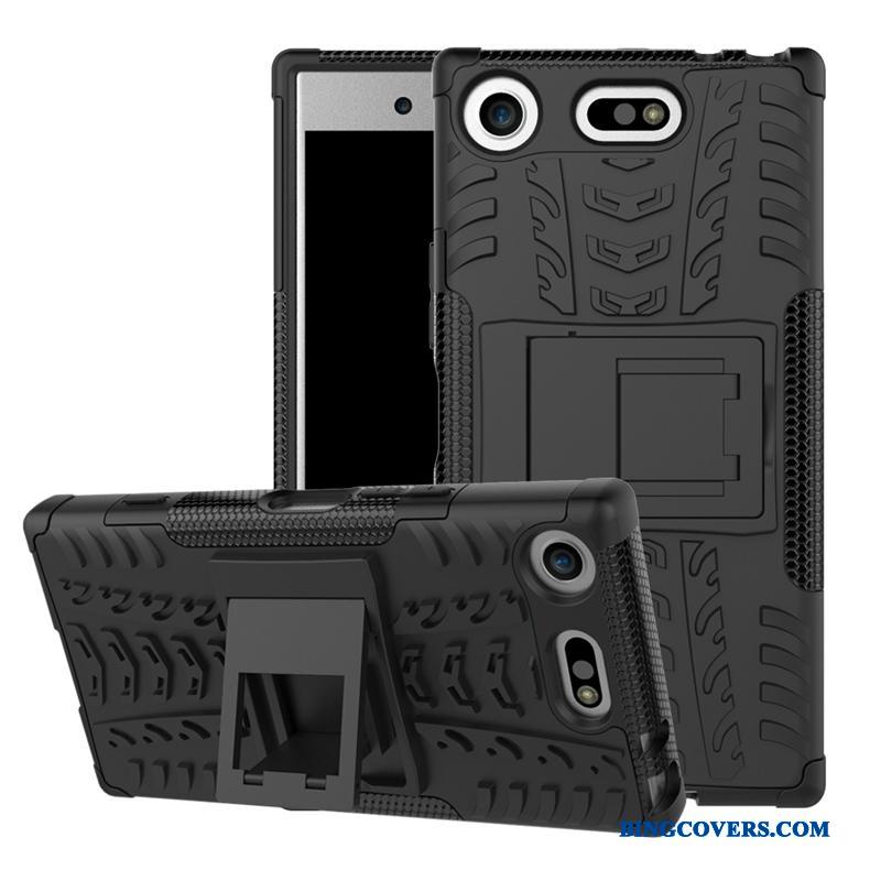 Sony Xperia Xz1 Compact Trend Beskyttelse Support Cover Alt Inklusive Telefon Etui Blå
