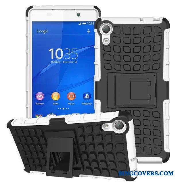 Sony Xperia Z5 Anti-fald Lilla Beskyttelse Support Etui Cover Mobiltelefon