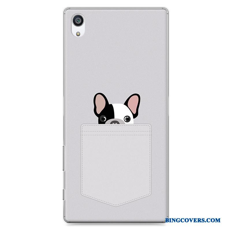 Sony Xperia Z5 Blå Beskyttelse Cover Etui Af Personlighed Telefon Cartoon