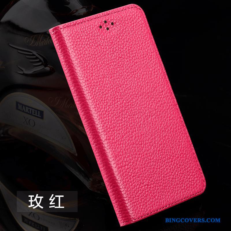 Sony Xperia Z5 Compact Telefon Etui Beskyttelse Dyb Farve Anti-fald Lædertaske Silikone Cover