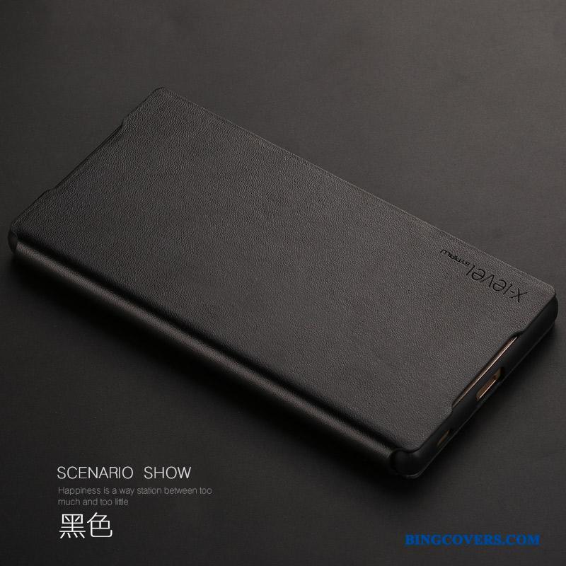 Sony Xperia Z5 Etui Alt Inklusive Anti-fald Folio Beskyttelse Lædertaske Tynd Cover