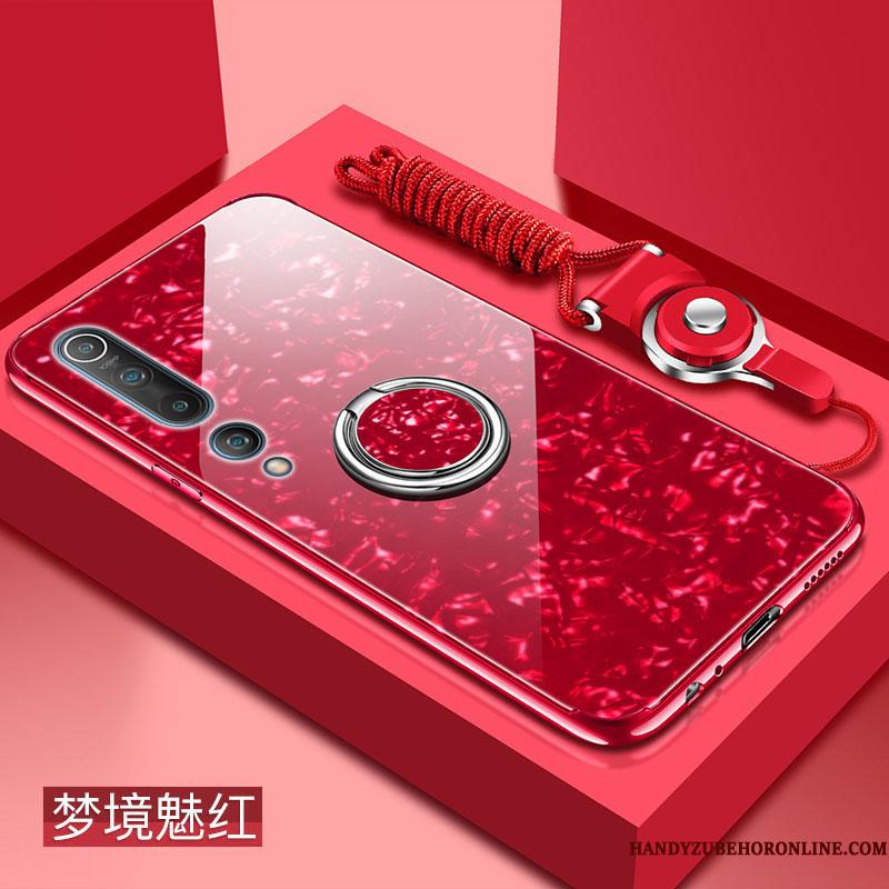 Xiaomi Mi 10 Hård Etui Lille Sektion Silikone Glas Trend Shell