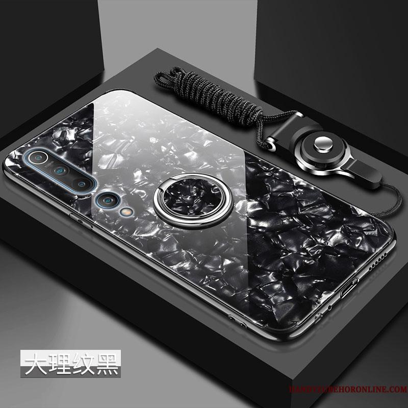 Xiaomi Mi 10 Hård Etui Lille Sektion Silikone Glas Trend Shell