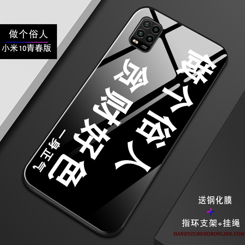 Xiaomi Mi 10 Lite Etui Alt Inklusive Mørkeblå Beskyttelse Hård Ny Kreativ Af Personlighed
