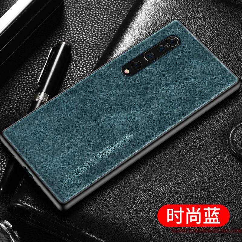 Xiaomi Mi 10 Ny Alt Inklusive Telefon Etui Grøn Business Kreativ Anti-fald