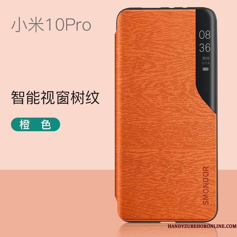Xiaomi Mi 10 Pro Folio Blå Elskeren Telefon Etui Silikone Net Red Lille Sektion