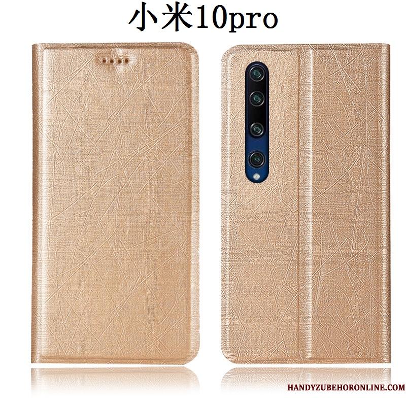 Xiaomi Mi 10 Pro Lædertaske Telefon Etui Cover Beskyttelse Anti-fald Alt Inklusive Blå