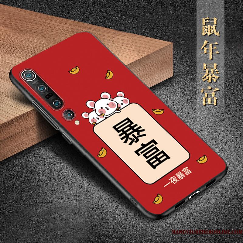 Xiaomi Mi 10 Pro Nubuck Beskyttelse Mobiltelefon Telefon Etui Anti-fald Blå Cover