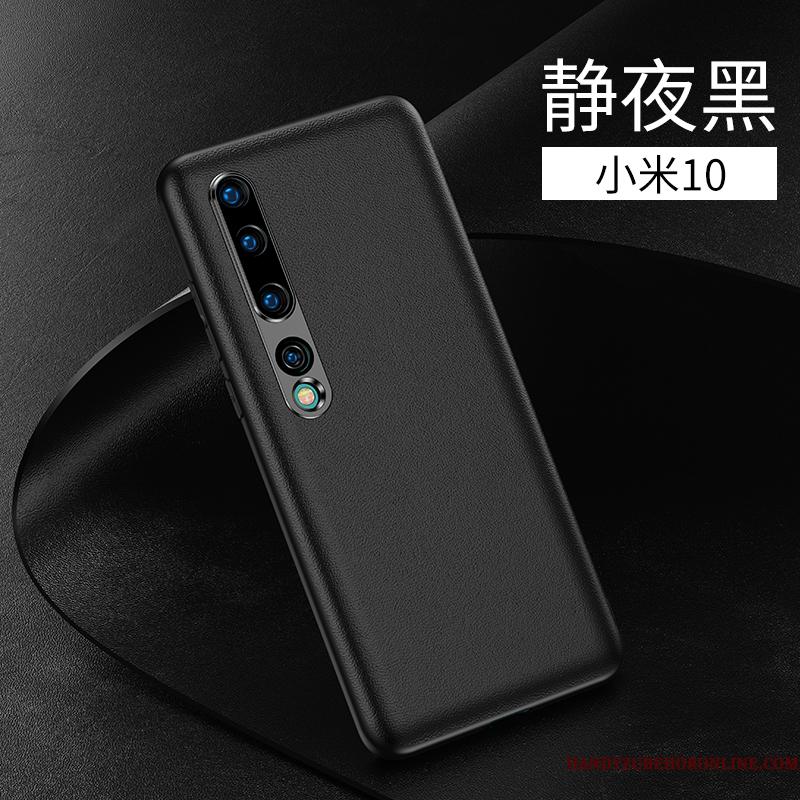 Xiaomi Mi 10 Telefon Etui Kvalitet Cover Silikone Kreativ Lille Sektion Læder