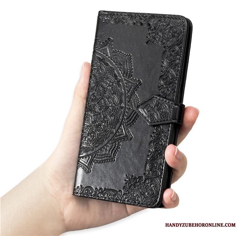 Xiaomi Mi Note 10 Lite Lille Sektion Telefon Etui Lilla Anti-fald Lædertaske Folio Ungdom