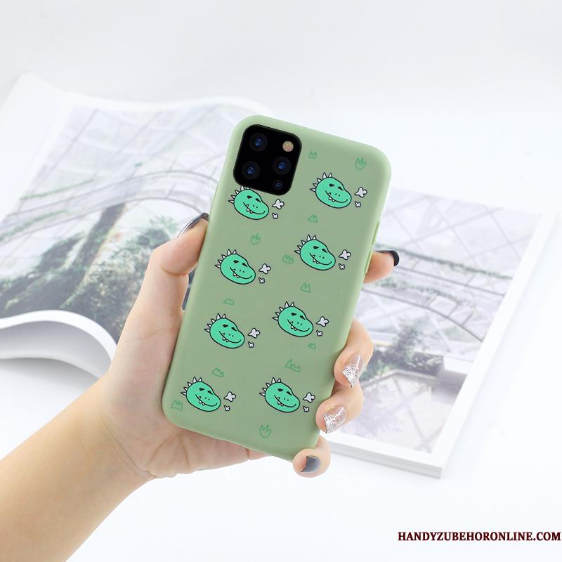 iPhone 11 Pro Cover Alt Inklusive Blød Telefon Etui Silikone Grøn Beskyttelse