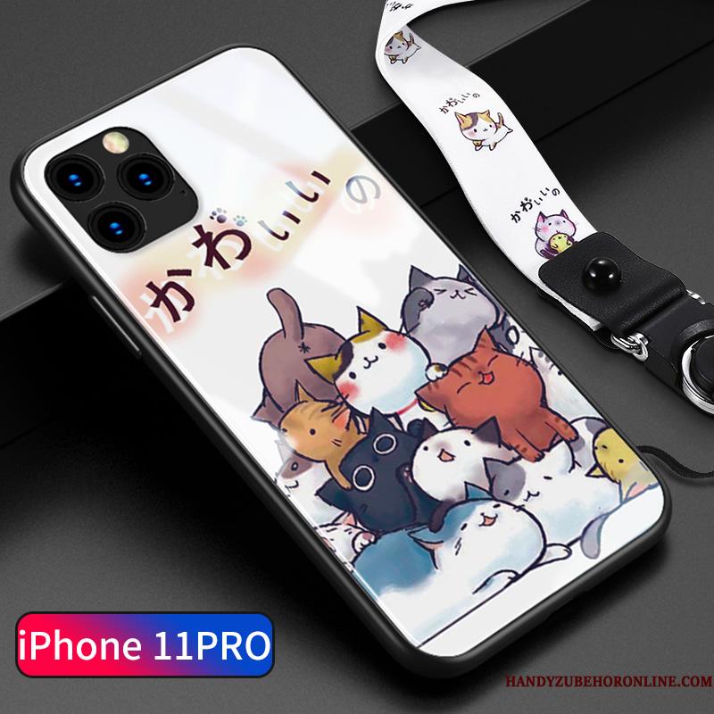 iPhone 11 Pro Etui Smuk Anti-fald Cartoon High End Glas Cover Beskyttelse