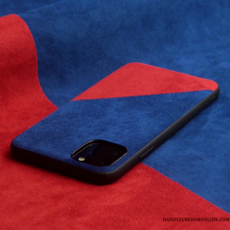 iPhone 11 Pro Max Bicolored Telefon Etui Ruskind Ny Trend Splejsning Beskyttelse