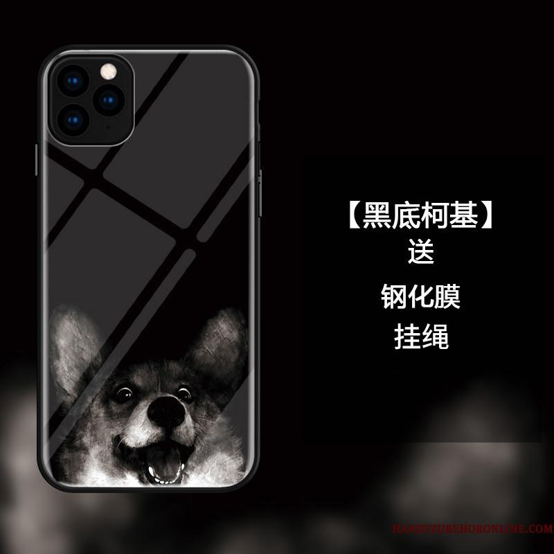 iPhone 11 Pro Max Elskeren Glas Mode Alt Inklusive Kat Telefon Etui Sort