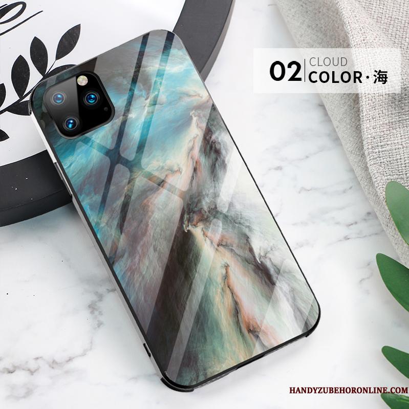 iPhone 11 Pro Max Etui Alt Inklusive Cover Anti-fald Ny Tynd High End Blå