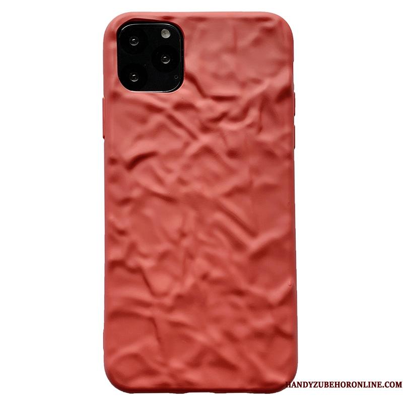 iPhone 11 Pro Max Kreativ Beskyttelse Cover Anti-fald Etui Plisseret Af Personlighed