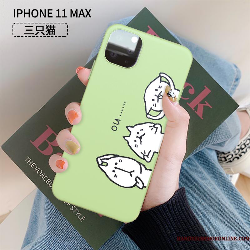iPhone 11 Pro Max Net Red Cartoon Smuk Cover Ny Telefon Etui Af Personlighed
