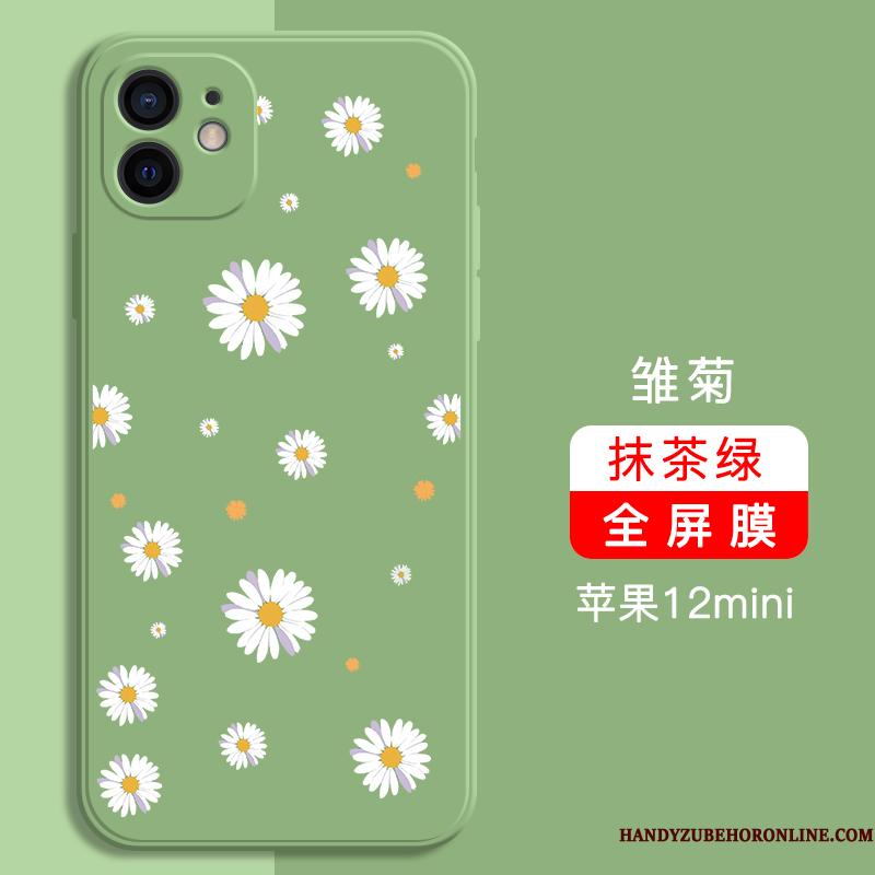 iPhone 12 Mini Alt Inklusive Beskyttelse Af Personlighed Lilla Telefon Etui Cover Silikone