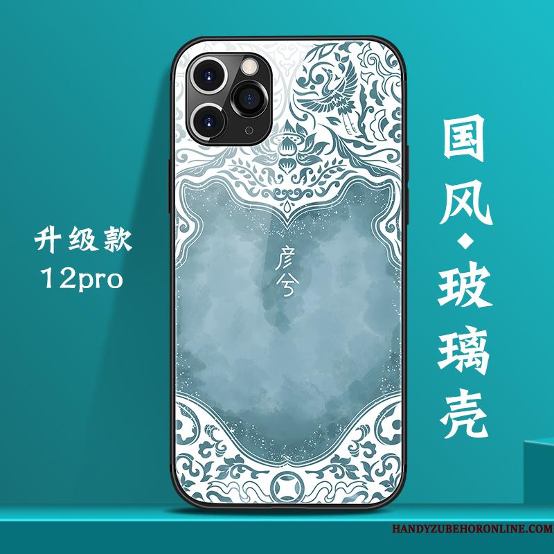 iPhone 12 Pro Etui Ny Lyserød Trend Net Red Trendy Kinesisk Stil Af Personlighed