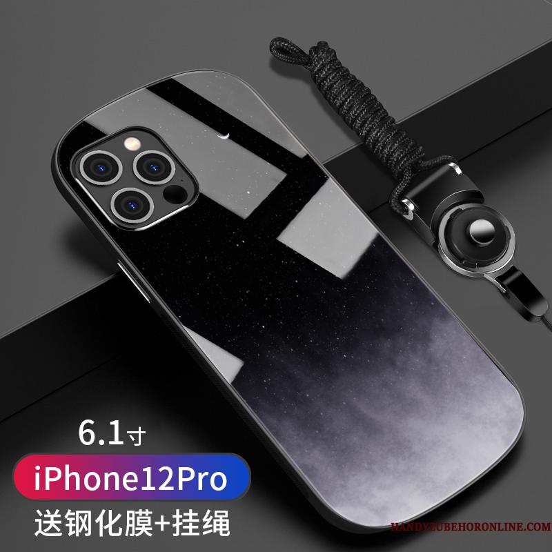 iPhone 12 Pro Sort Af Personlighed Ny Beskyttelse Telefon Etui Vind Cover