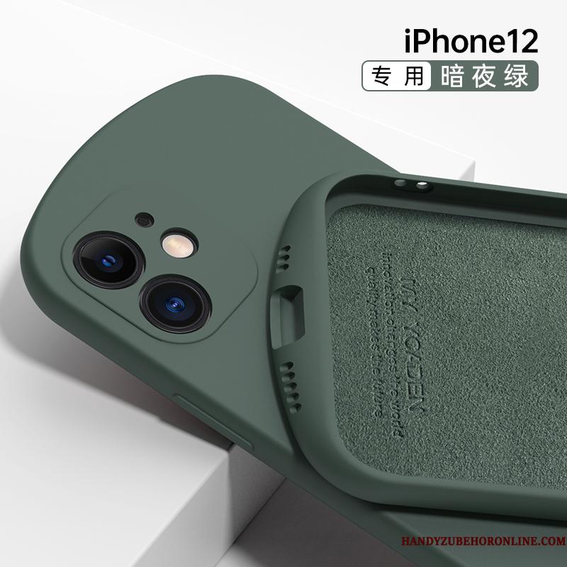 iPhone 12 Silikone Af Personlighed Trendy Etui Blød Beskyttelse Net Red