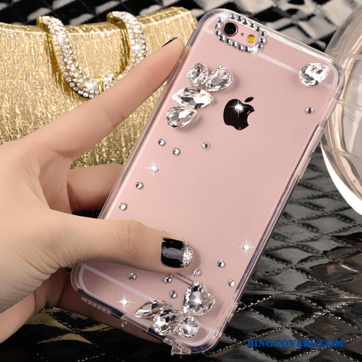 iPhone 4/4s Cover Krystal Smuk Etui Sølv Trend Mobiltelefon