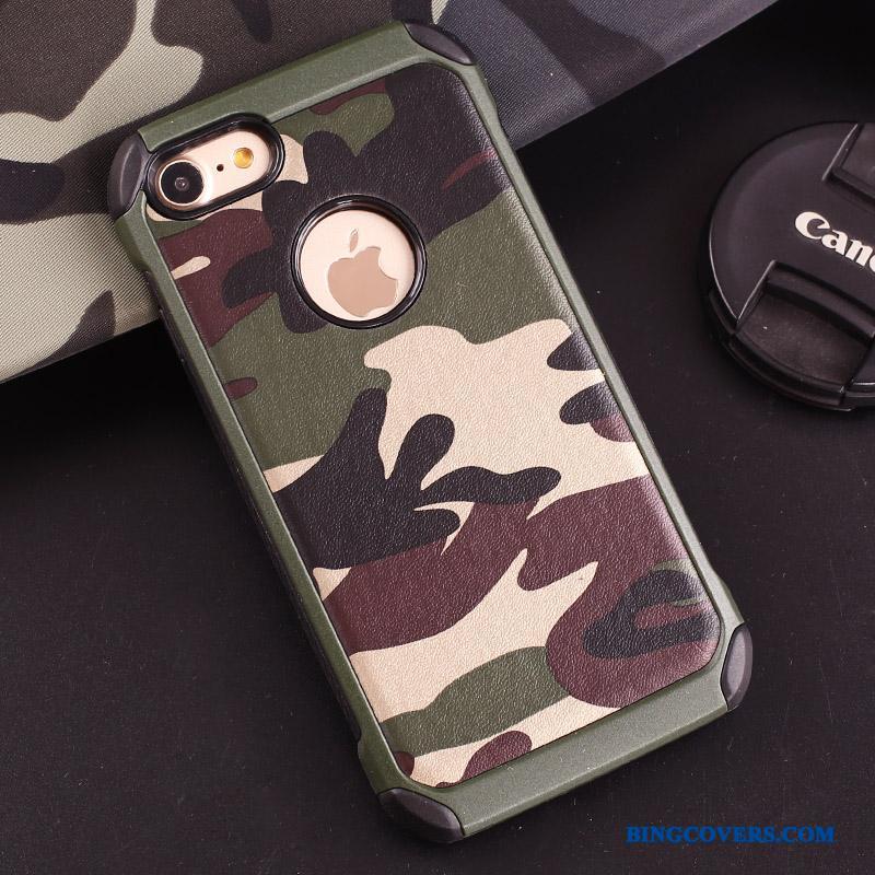 iPhone 5/5s Beskyttelse Telefon Etui Cover Camouflage Anti-fald Silikone Alt Inklusive