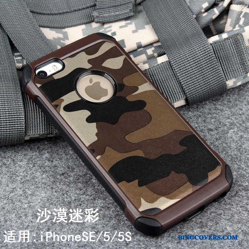 iPhone 5/5s Cover Silikone Etui Anti-fald Beskyttelse Blød Telefon