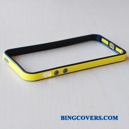 iPhone 5/5s Ny Anti-fald Cover Telefon Etui Mobiltelefon Gul Trend